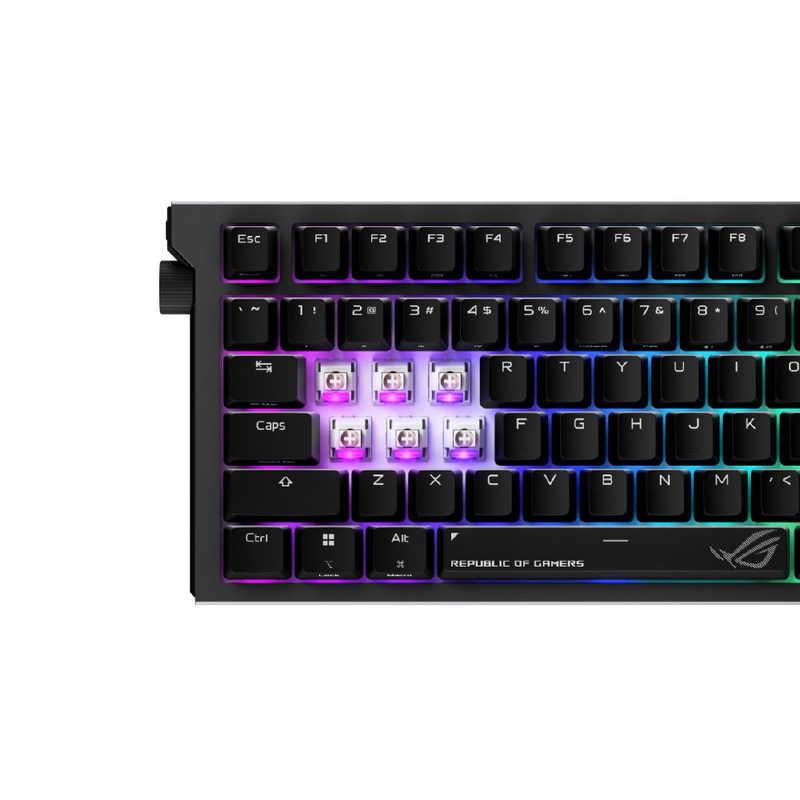 ASUS エイスース ゲーミングキーボード (96％ トライモード接続 ホット