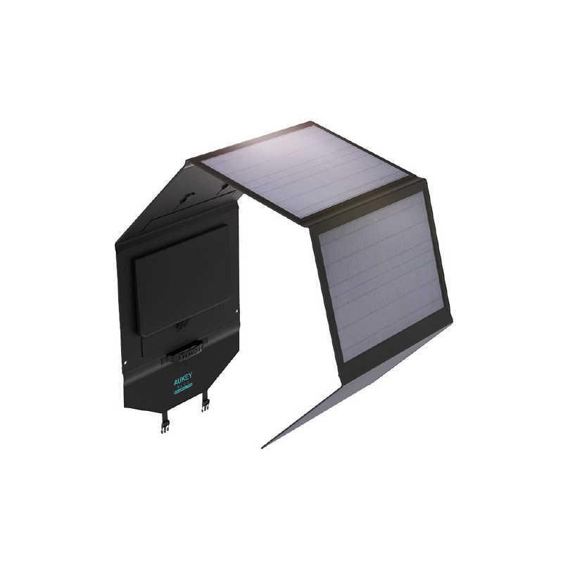 AUKEY AUKEY ソーラーパネル Power Helio Y120 Black SP-GP12-BK 