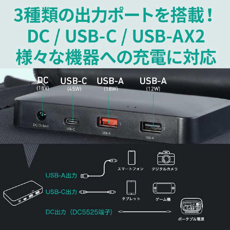 AUKEY ソーラーパネル Power Helio Y120 Black SP-GP12-BK : コジマ