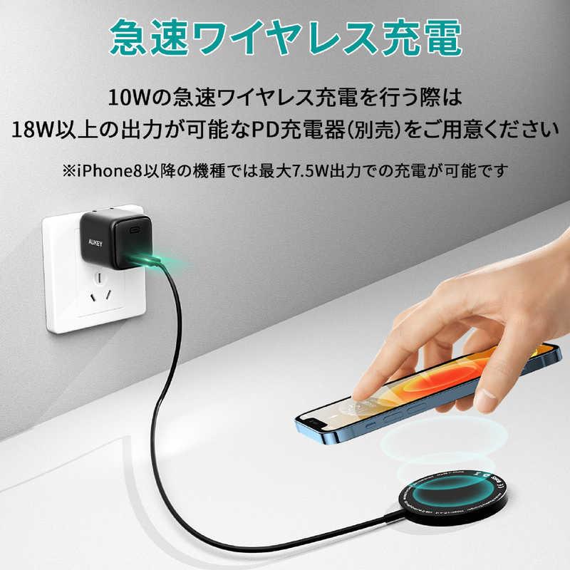 AUKEY　AUKEY(オーキー) ワイヤレス充電器 マグネット式 Aircore 10W ブラック AUKEY(オーキー) Black　LC-A1S｜y-kojima｜05