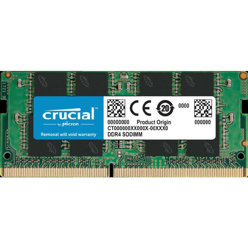 税込?送料無料】CRUCIAL 増設メモリ [16GB SODIMM] DDR4-3200