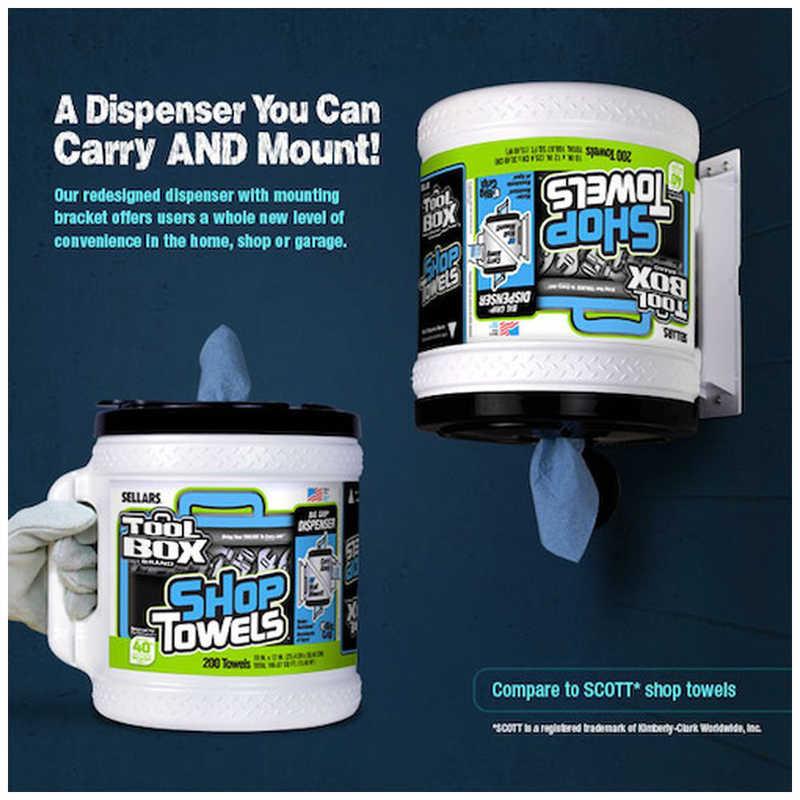 SELLARS SELLARSTOOLBOX[[R上]]ショップタオル(ケース付)ブルー200