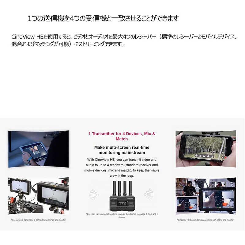 ACCSOON CineView HE リアルタイムワイヤレス映像音声送信機 Accsoon