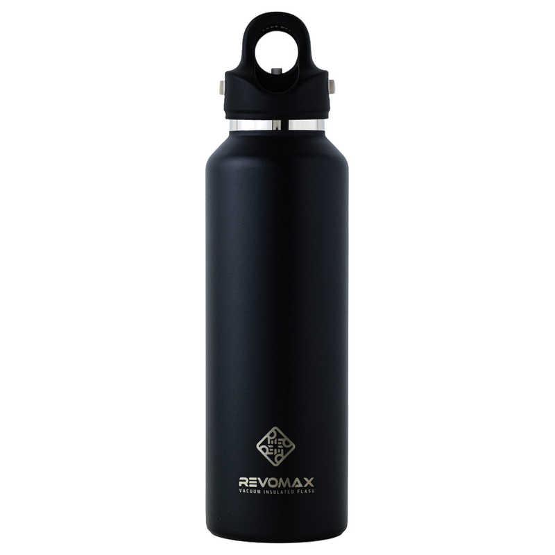 REVOMAX 炭酸対応真空断熱ボトル 20oz ［592ml/ワンタッチ］ オニキス