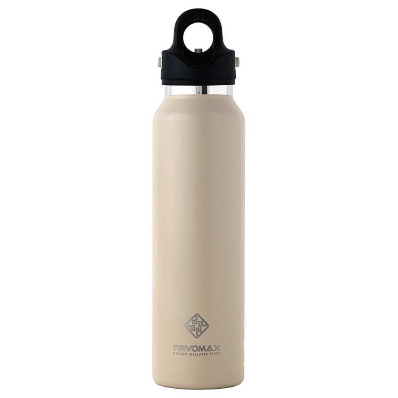 REVOMAX 炭酸対応真空断熱ボトル 16oz ［473ml/ワンタッチ］ サンド