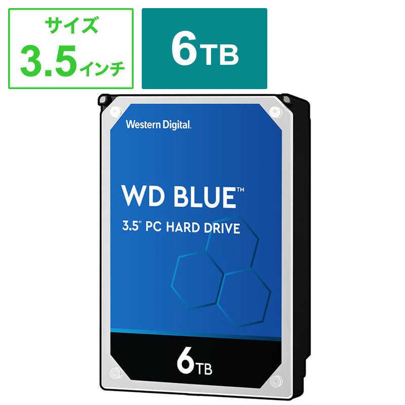 WESTERN DIGITAL バルク品 内蔵HDD 海外 WD60EZAZRT 6TB 3.5インチ 代引き不可