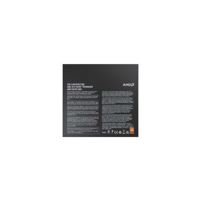 AMD Ryzen 7 7700X3D W/O Cooler (8C/16T4.0GHz120W) ［ Ryzen