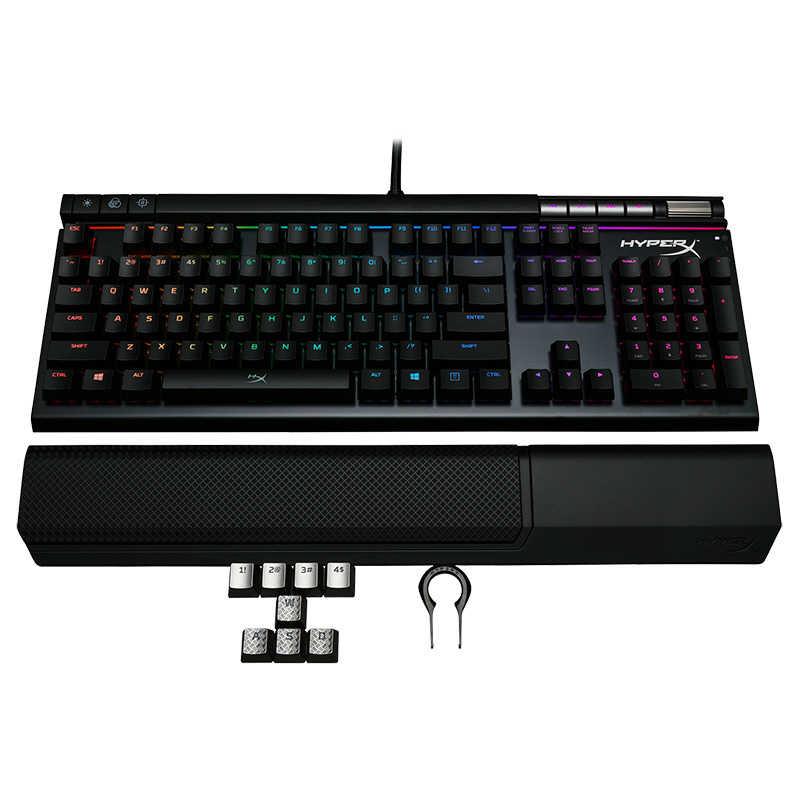 HYPERX　有線ゲーミングキーボード HyperX Alloy Elite RGB English 茶軸　HX-KB2BR2-US/R1_3