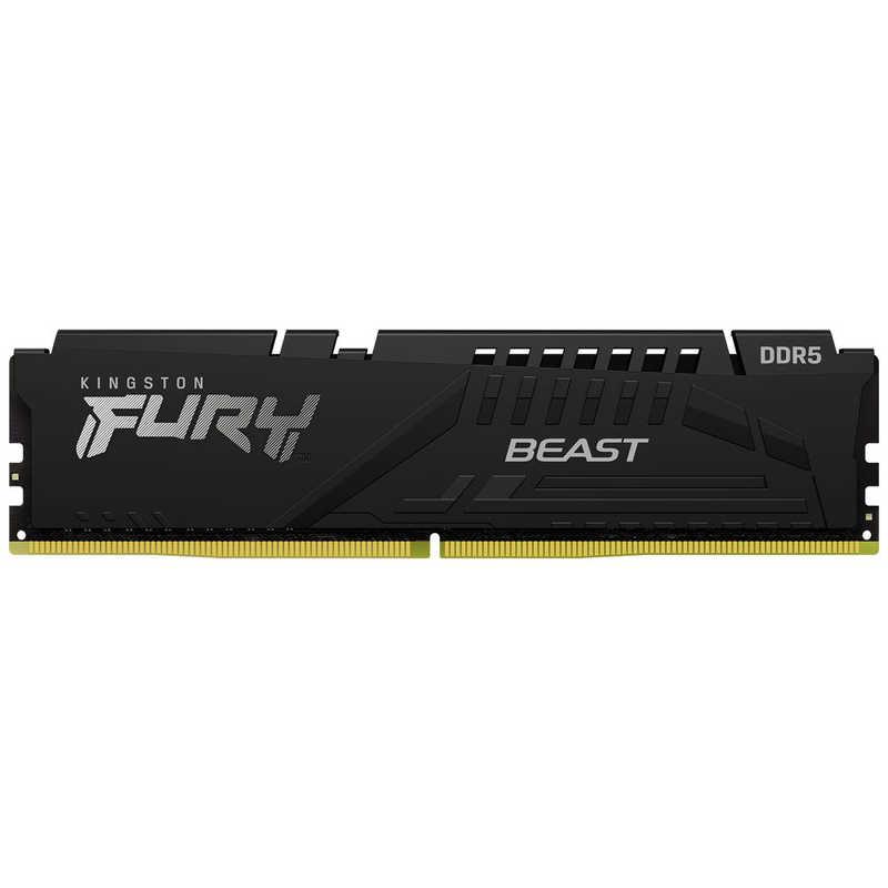 KINGSTON FURY DDR5 16GB×2 動作確認済み Kingston FURY Beast 16GB (2x8GB) 5200MT/s DDR5 CL40 Desktop Memory