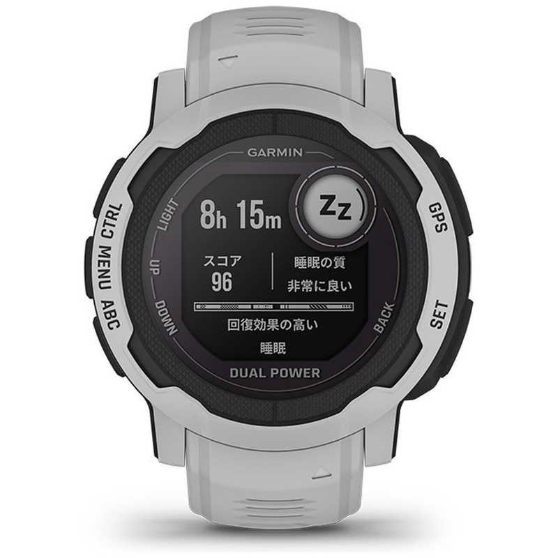 GARMIN　Instinct 2 Dual Power Mist Gray 　010-02627-41｜y-kojima｜03