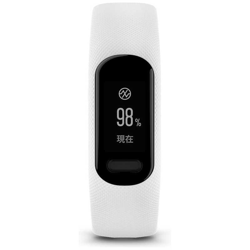 GARMIN　vivosmart 5 White S/M GARMIN　010-02645-61の画像