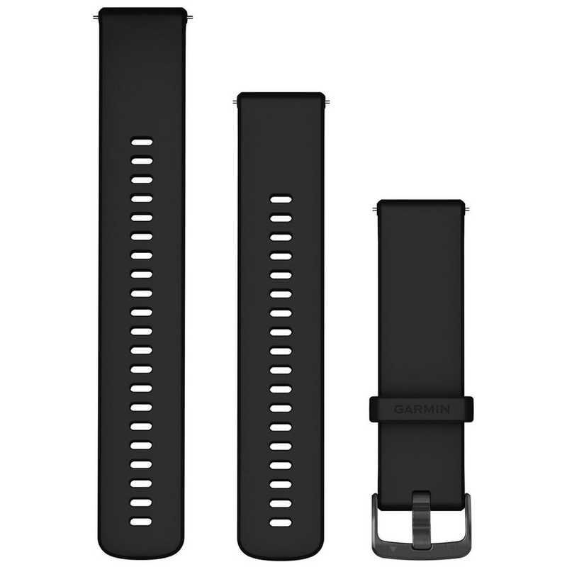 GARMIN Quick Release バンド 22mm Black Silicone / Slate 010-13256