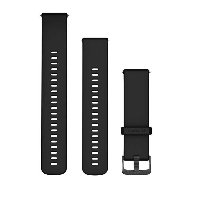 GARMIN Quick Release バンド 22mm Black Silicone / Slate 010-13256