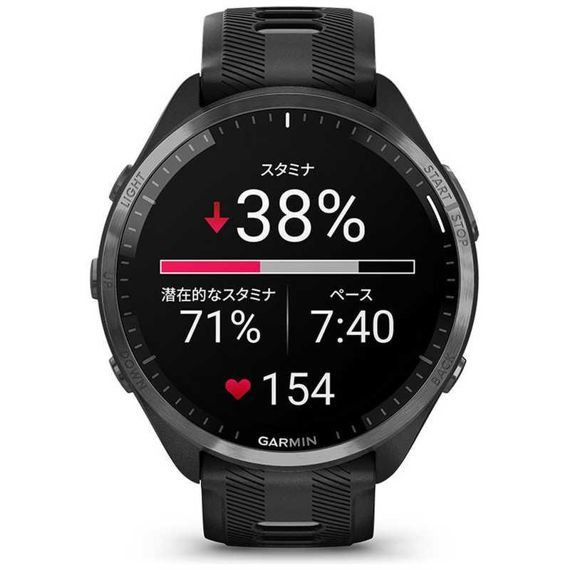 GARMIN　スマートウォッチ Forerunner 965 Black(Suica対応)　010-02809-60｜y-kojima｜03