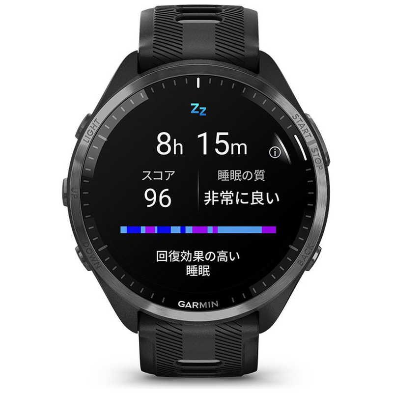 GARMIN　スマートウォッチ Forerunner 965 Black(Suica対応)　010-02809-60｜y-kojima｜10