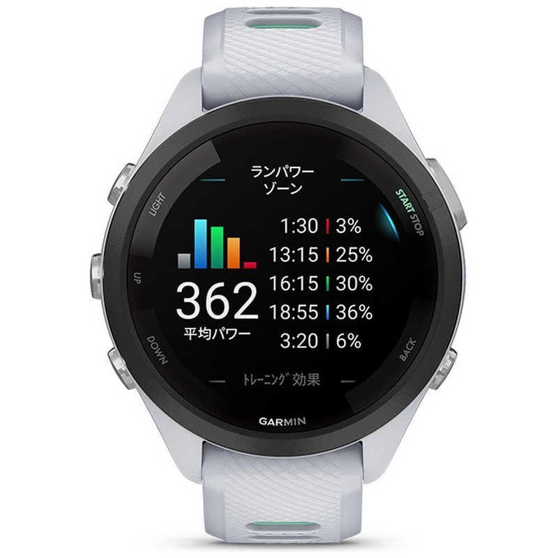 GARMIN　スマートウォッチ Forerunner 265S White(Suica対応) 　010-02810-40｜y-kojima｜03