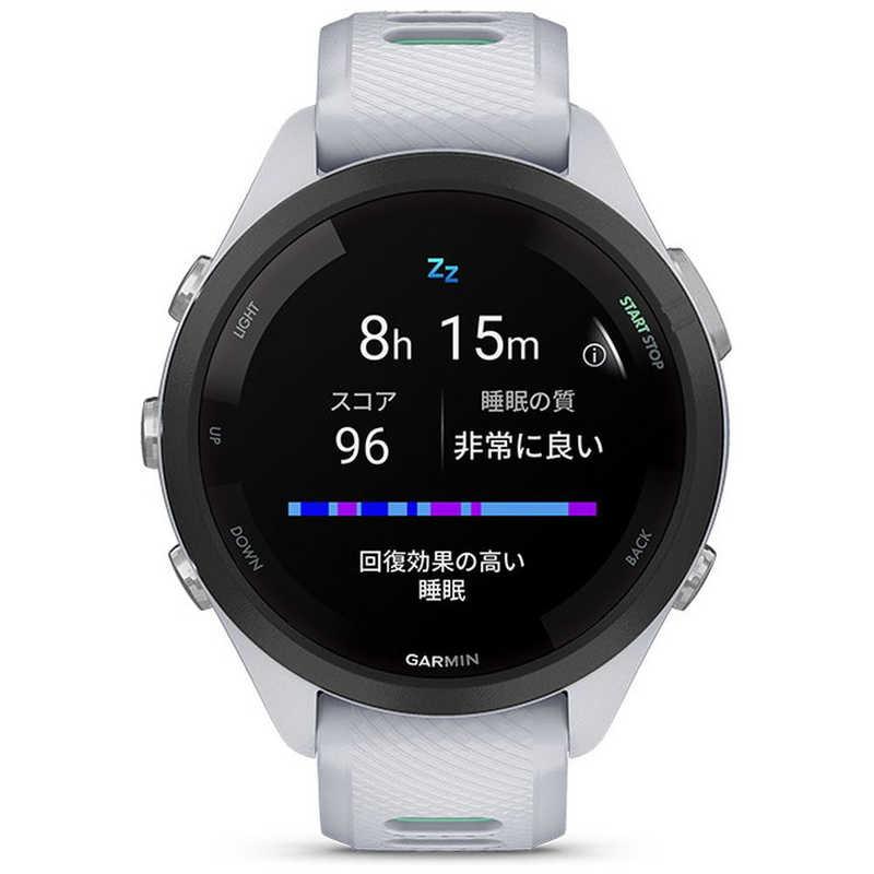 GARMIN　スマートウォッチ Forerunner 265S White(Suica対応) 　010-02810-40｜y-kojima｜08