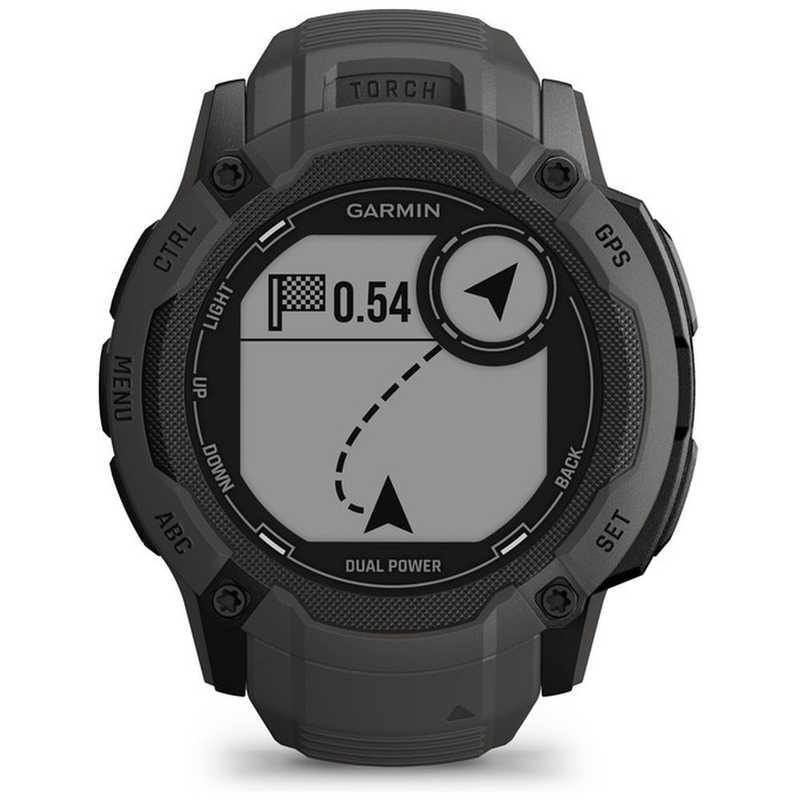 GARMIN　スマートウォッチ Instinct 2X Dual Power Graphite(Suica対応)　010-02805-22｜y-kojima｜02