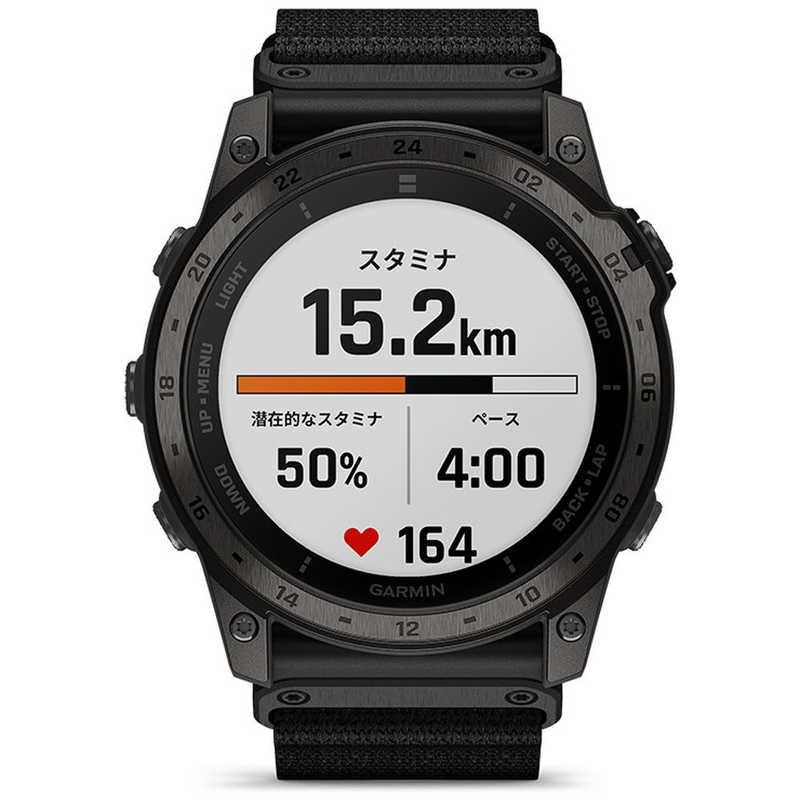 GARMIN　スマートウォッチ Tactix 7 (タクティクス 7) AMOLED Carbon Gray DLC (Suica対応) ブラックナイロン　010-02931-12｜y-kojima｜10