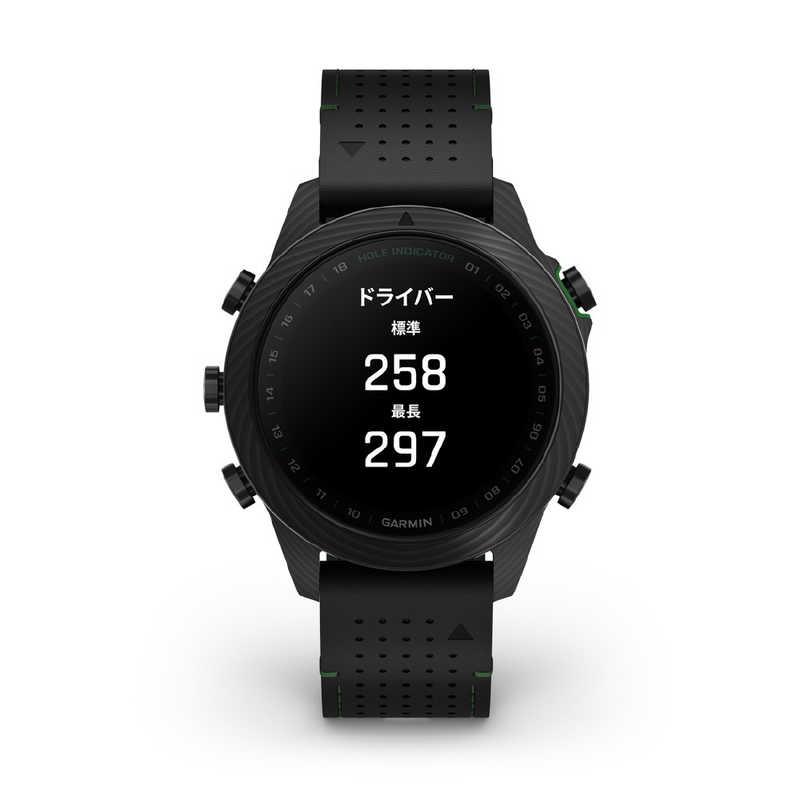 GARMIN　GPSスマートウォッチ MARQ Golfer Gen2 Carbon Edition Suica対応　010-02722-C2｜y-kojima｜10