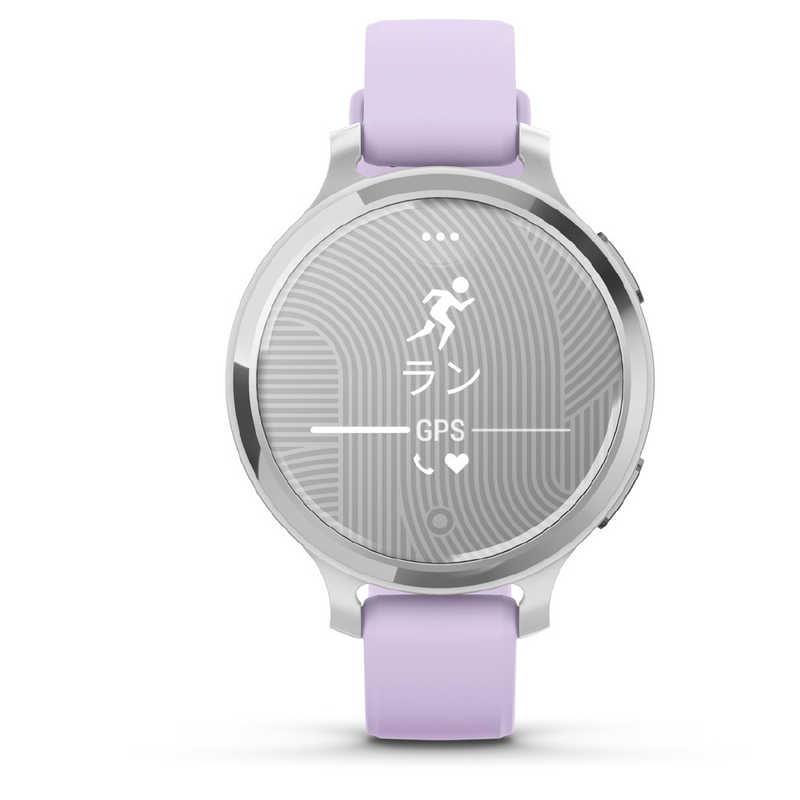 GARMIN　Lily 2 Active(リリー 2 アクティブ)GPSスマートウォッチ(Suica対応) (ガーミン) Silver/Jasmine Purple Silver/Jasmine Purple　010-02891-41の画像