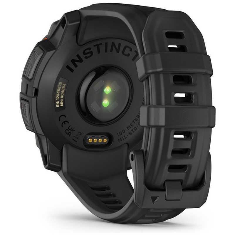 GARMIN　Instinct 3 Dual Power (インスティンクト スリー デュアル パワー)45mm GPSスマートウォッチ(Suica対応) (ガーミン) Black　010-02934-30の画像