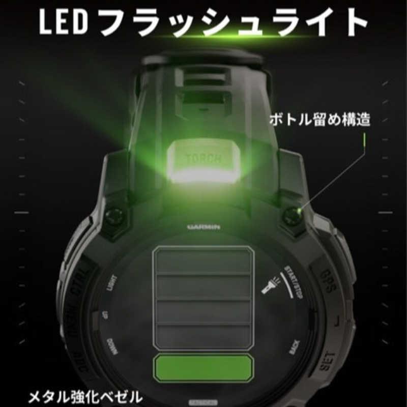 GARMIN　Instinct 3 Dual Power (インスティンクト スリー デュアル パワー)45mm Tactical GPSスマートウォッチ(Suica対応) Black　010-02934-80の画像