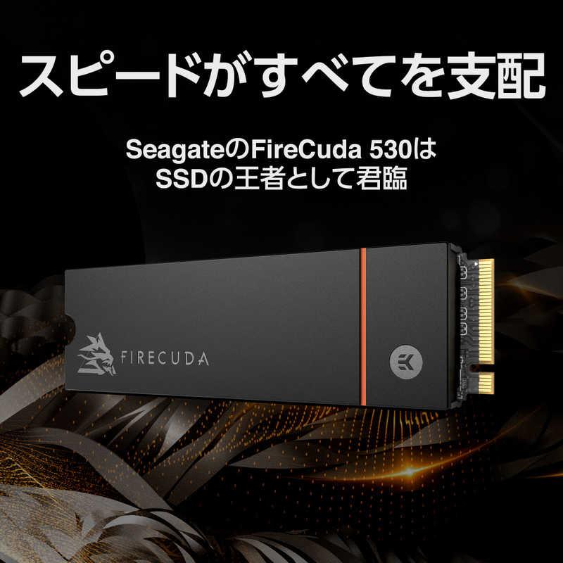 SEAGATE　Seagate FireCuda 530 M.2 ヒートシンク付き 2TB PCIe Gen4x4 SSD　ZP2000GM3A023｜y-kojima｜02