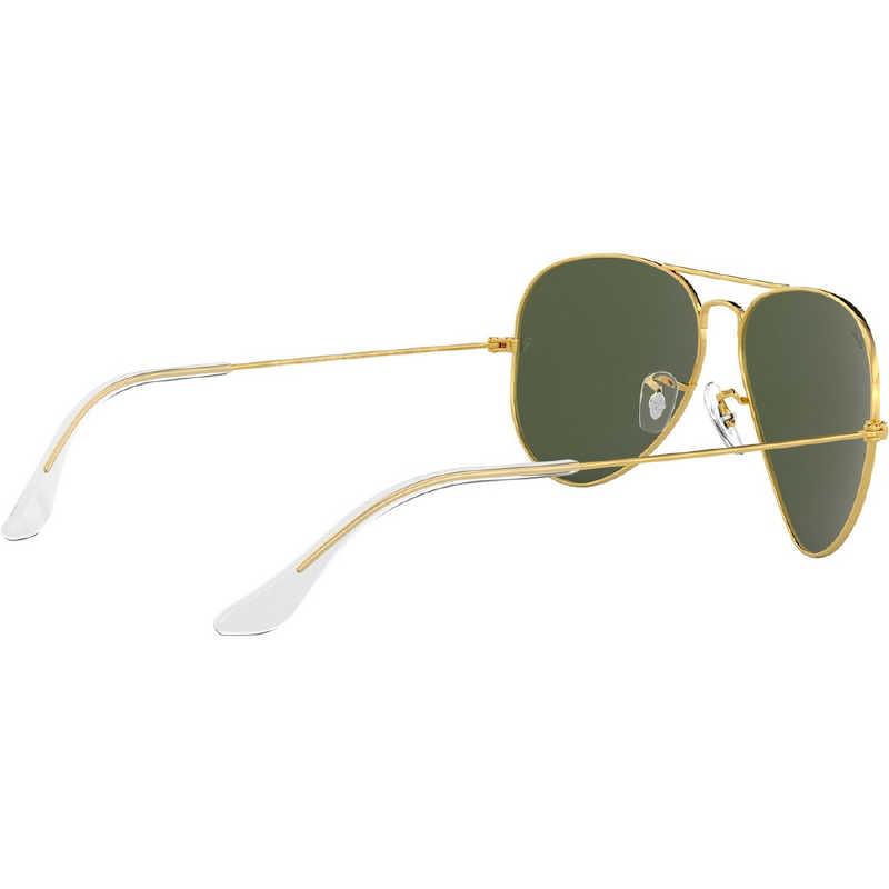 レイバン　AVIATOR LARGE METAL 001 62mm ゴールド/グレーグリーン　RB3025__10