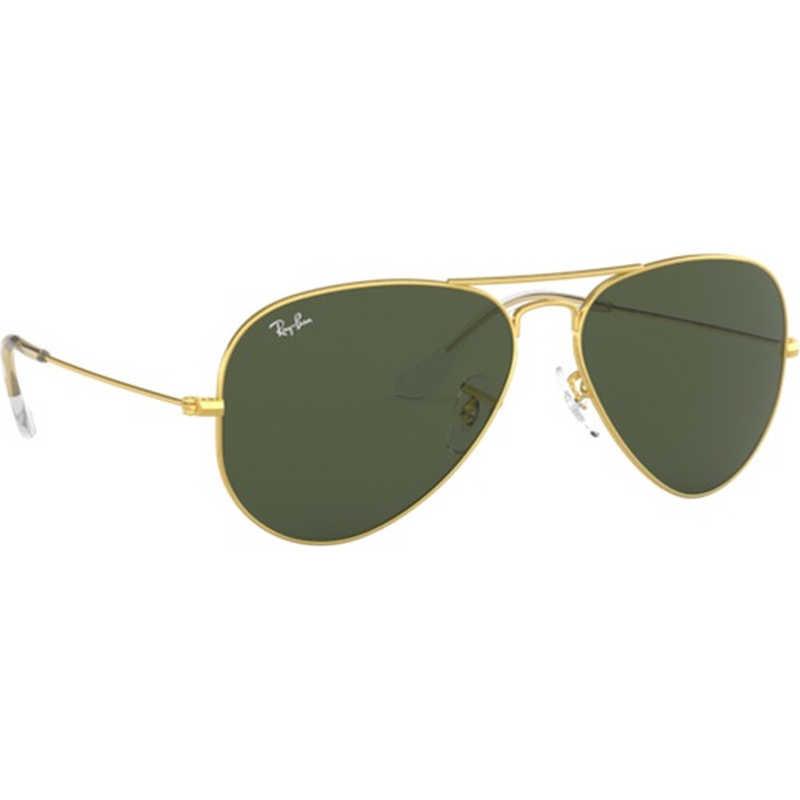 レイバン　AVIATOR LARGE METAL 001 62mm ゴールド/グレーグリーン　RB3025__2
