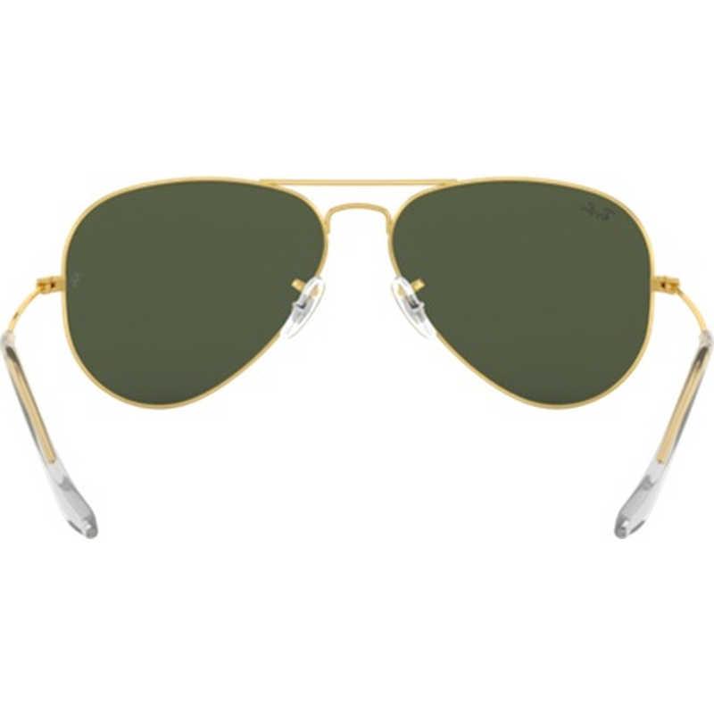 レイバン　AVIATOR LARGE METAL 001 62mm ゴールド/グレーグリーン　RB3025__4