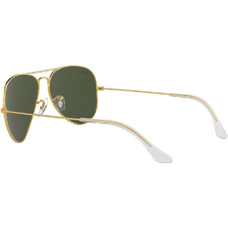 レイバン　AVIATOR LARGE METAL 001 62mm ゴールド/グレーグリーン　RB3025__7
