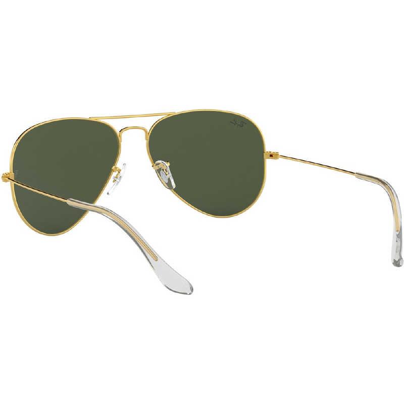 レイバン　AVIATOR LARGE METAL 001 62mm ゴールド/グレーグリーン　RB3025__8
