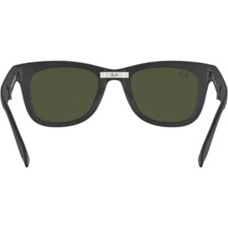 レイバン　WAYFARER FOLDING 601S 50mm マットブラック/グリーンクラシックG-15　RB4105_の画像