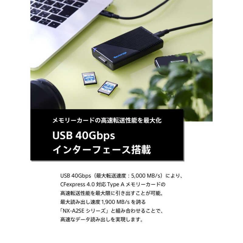 NEXTORAGE USB40Gbps CFexpress 4.0 Type Aカードリーダー NXSA1PRO