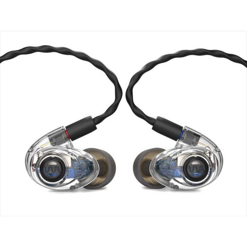 WESTONE イヤホン カナル型 ユニバーサルアンビエントIEM ［φ3.5mm ミニプラグ］ クリアー WA-AM-PRO-X20の画像
