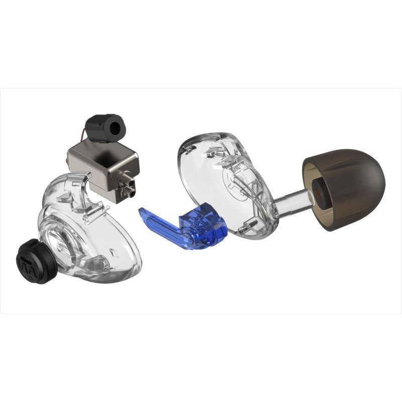 WESTONE イヤホン カナル型 ユニバーサルアンビエントIEM ［φ3.5mm ミニプラグ］ クリアー WA-AM-PRO-X20の画像