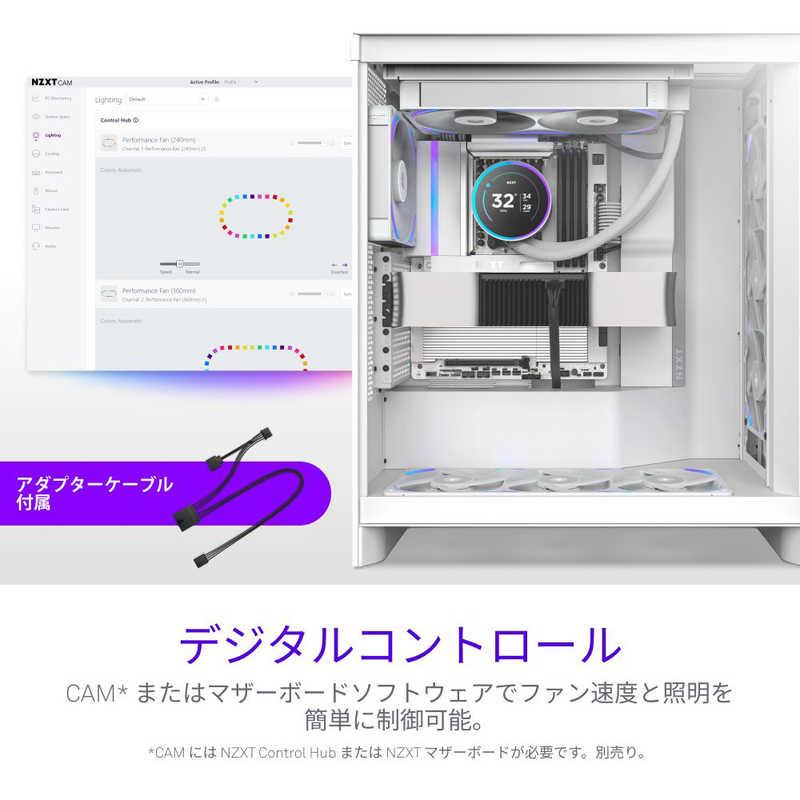 NZXT ケースファン シングルフレーム F280X ［ 280mm / 2400RPM