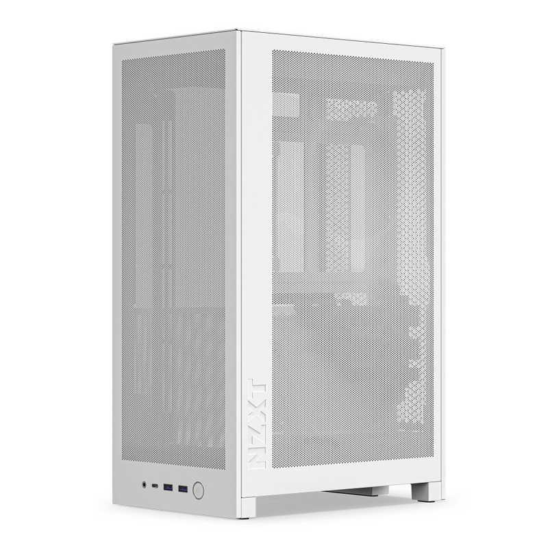 NZXT H2 FLOW miniITX対応 PCケース ホワイト CI-H21FW-01 : コジマ