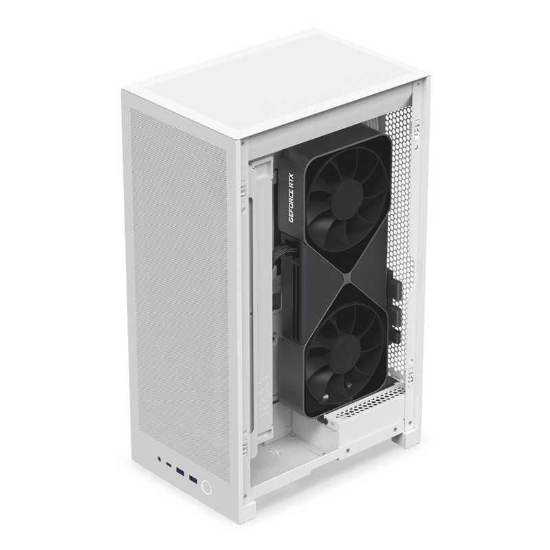 NZXT H2 FLOW miniITX対応 PCケース ホワイト CI-H21FW-01 : コジマ