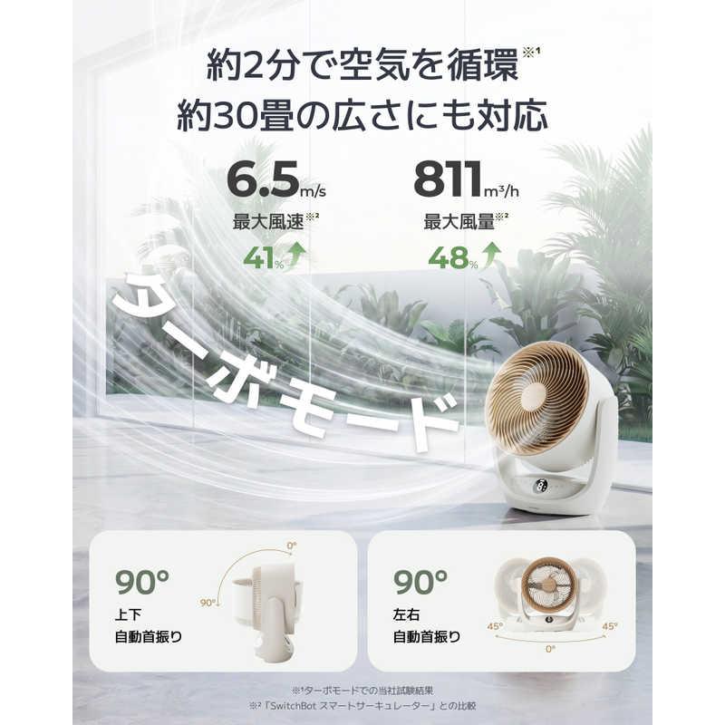 SWITCHBOT スマートサーキュレーター2 Pro ［DCモーター搭載