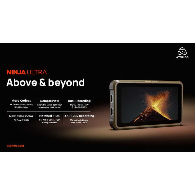 アトモス NINJA ULTRA 5インチ 1000nit HDRモニターレコーダー アトモス NINJA ULTRA 5インチ 1000nit HDRモニターレコーダー