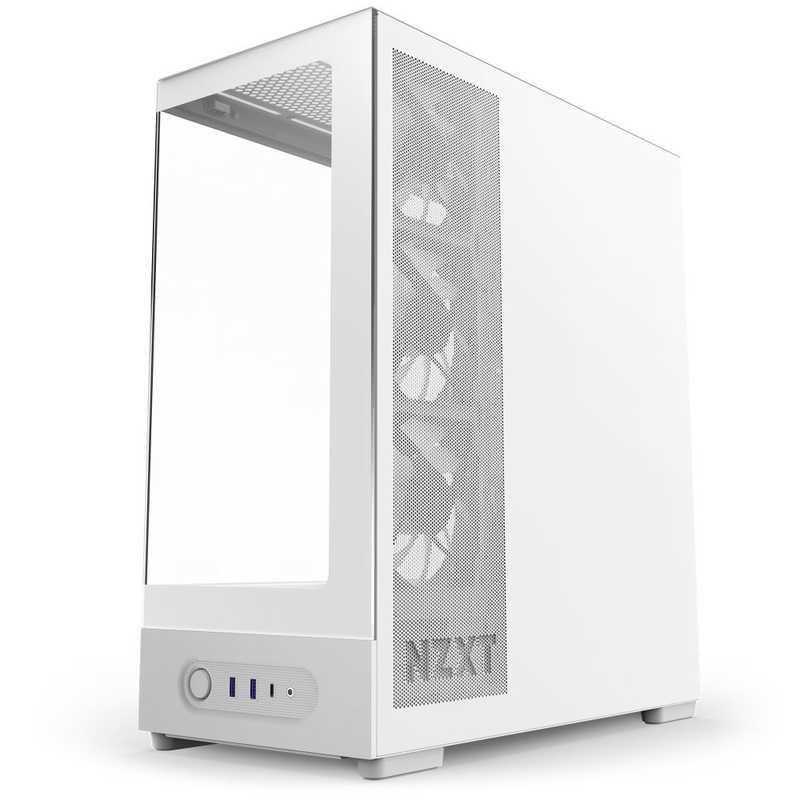 NZXT PCケース ［ATX / MicroATX Mini-ITX］ S5 RGB ホワイト CC-S51FW