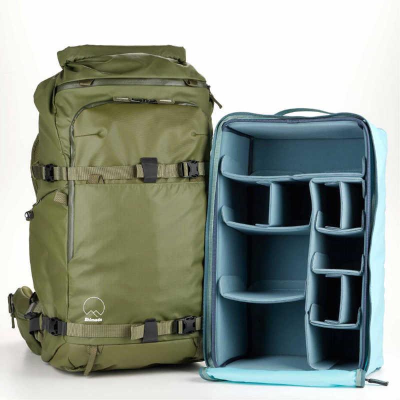 SHIMODA Designs Action X70 HD Starter Kit (w/ XL DV Core Unit) - Army Green Designs Army Green 520-145の画像
