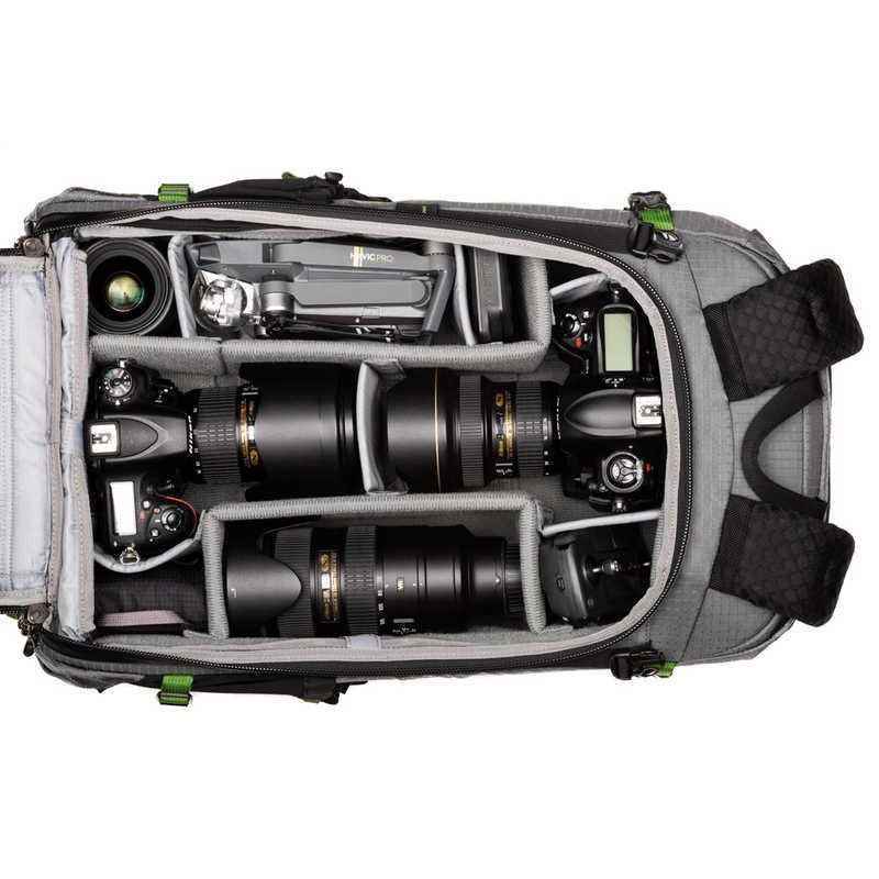シンクタンクフォト　バックライトエリート45L フォトデイパック ストームグレー　バックライトエリート45Lの画像