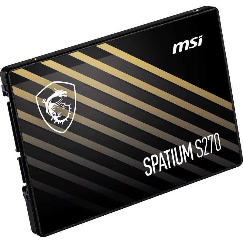 MSI　MSI SPATIUM S270 SATA 2.5 480GB「バルク品」　S78440E350P83｜y-kojima｜05