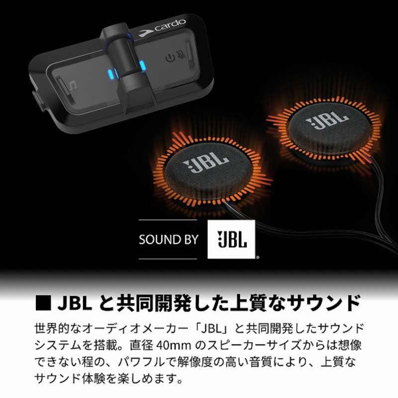 CARDO PACKTALK OUTDOOR DUO - BLACK (2個セット) ブラック SP000101