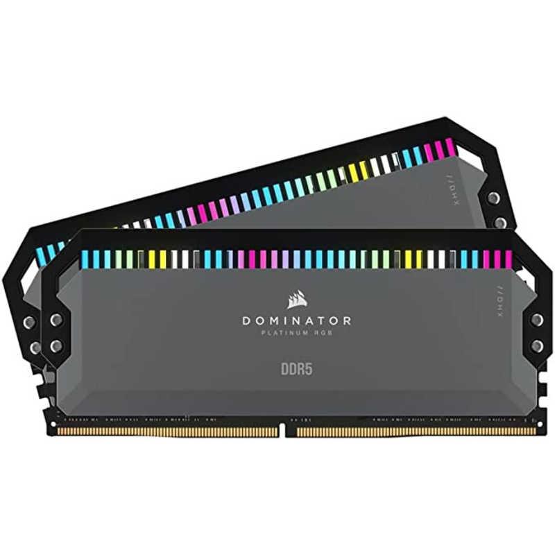 コルセア CORSAIR 増設用メモリ DOMINATOR PLATINUM RGB[DIMM DDR5  