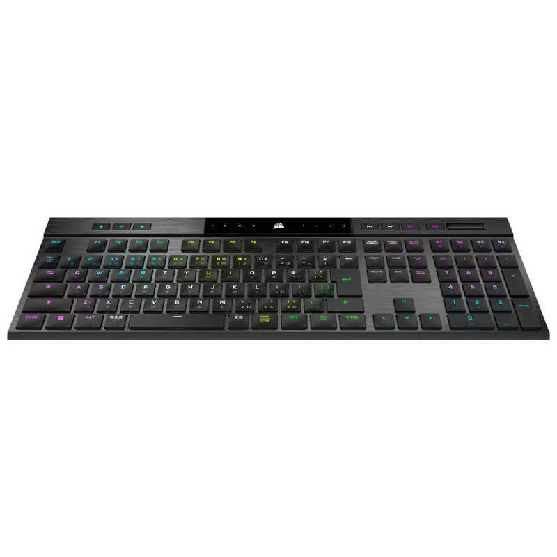 CORSAIR ゲーミングキーボード K100 AIR WIRELESS ブラック