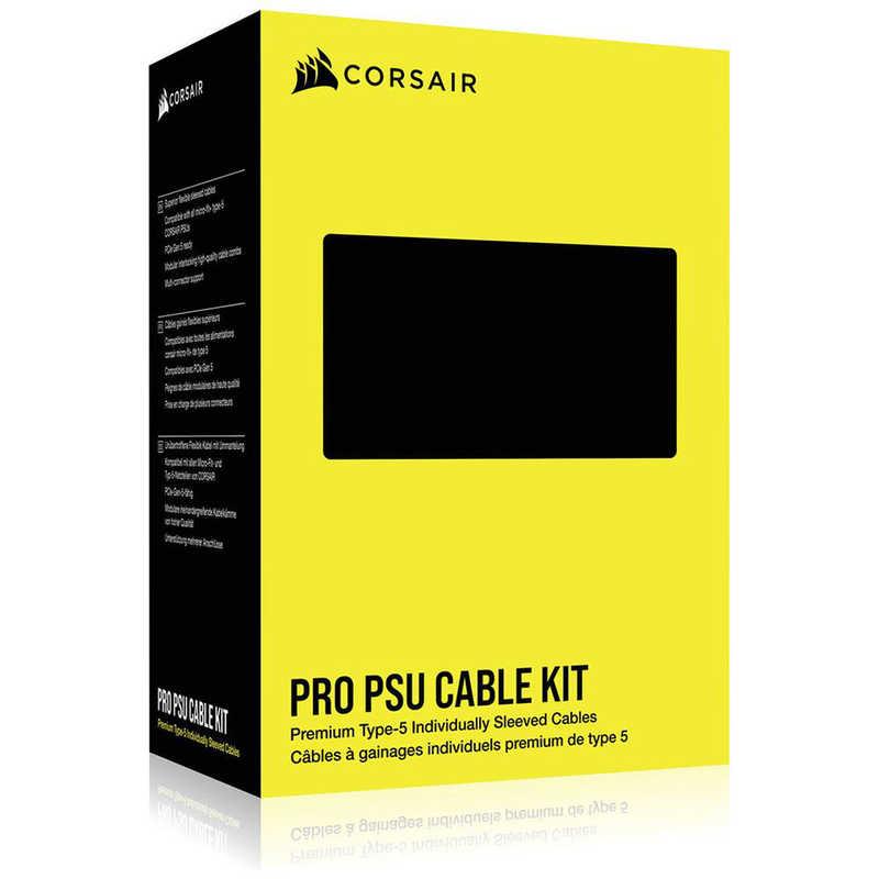 コルセア　CORSAIR　電源用スリーブケーブル ブラック＆ホワイト　CP-8920294
